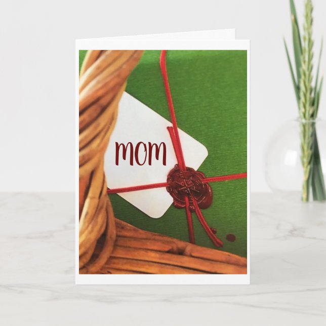CARTES POUR FÊTES ANNUELLES VOUS ÊTES UN "ANGE" ****MOM**** À NOËL (Devant)