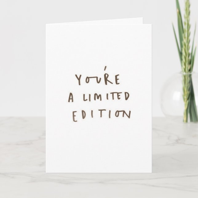CARTES POUR FÊTES ANNUELLES VOUS ÊTES UN MEILLEUR NOËL À VOLONTÉ D'ADDITION LI (Devant)