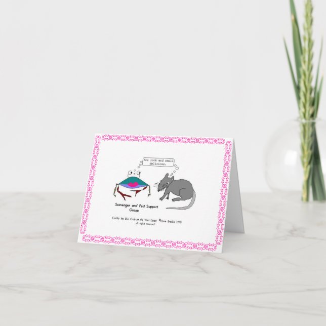 Cartes Pour Fêtes Annuelles Vous regardez et sentez délicieux (Devant)