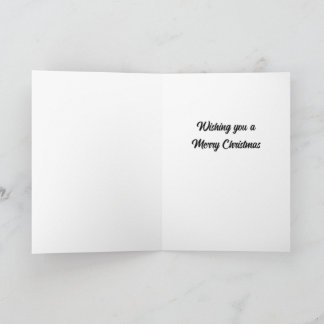 Cartes Pour Fêtes Annuelles Vous souhaitant un Joyeux Noël