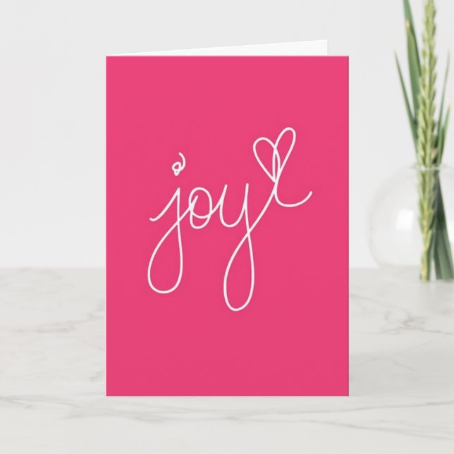 CARTES POUR FÊTES ANNUELLES VOUS SOUHAITEZ "JOIR" À PÂQUES ET TOUTE L'ANNÉE (Devant)