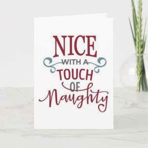 CARTES POUR FÊTES ANNUELLES VOUS SOUHAITEZ VOUS INSCRIRE SUR LA "NAUGHTY LIST"