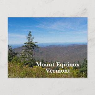 Cartes Pour Fêtes Annuelles Vue depuis le mont Equinox dans le Vermont