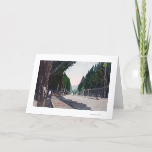 Cartes Pour Fêtes Annuelles Vue orientale sur StreetLewiston principal,