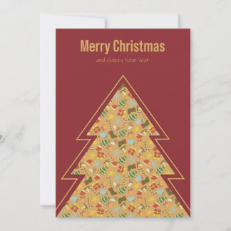 Cartes Pour Fêtes Annuelles Warm & Cozy Traditional Christmas Card