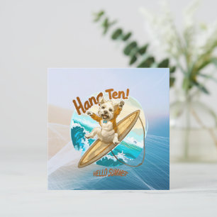 Cartes Pour Fêtes Annuelles Waves & Woofs Woofs