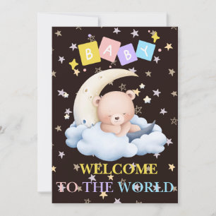 CARTES POUR FÊTES ANNUELLES WELCOM AU MONDE