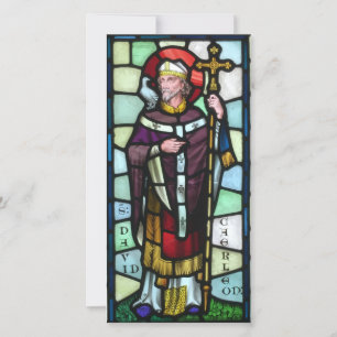 Cartes Pour Fêtes Annuelles Welsh Pride Saint David's Day Custom Text
