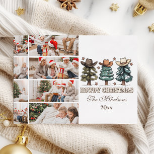 Cartes Pour Fêtes Annuelles Western Howdy Christmas 8 photo