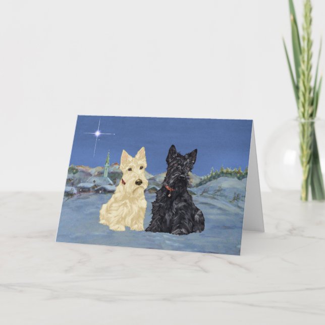 Cartes Pour Fêtes Annuelles Wheaten (Devant)