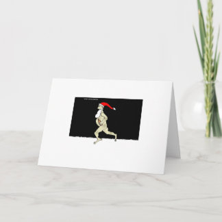 Cartes Pour Fêtes Annuelles When Santa Drinks