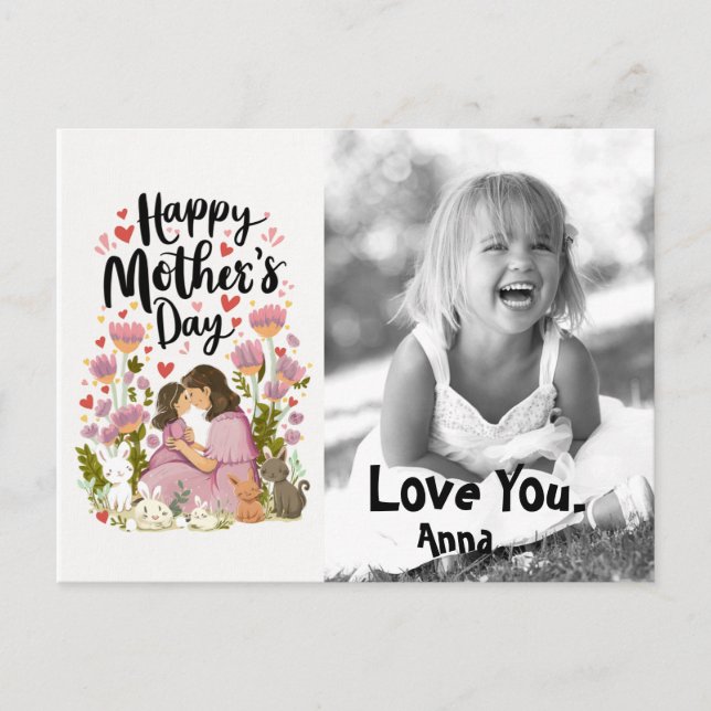 Cartes Pour Fêtes Annuelles *~* Whimsical Sweet Love Mother's Day AP72 Photo (Devant)