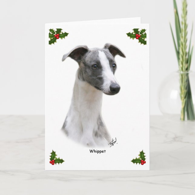 Cartes Pour Fêtes Annuelles Whippet 9Y205D-231 (Devant)
