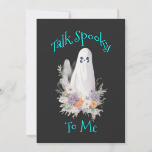 Cartes Pour Fêtes Annuelles Whispering Wraith Ghost