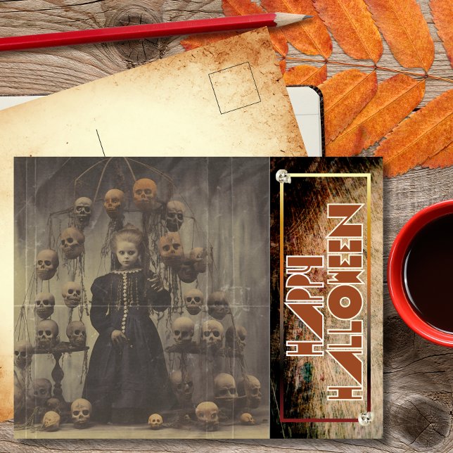 Cartes Pour Fêtes Annuelles Whispers des spiritueux d'Halloween (Créateur téléchargé)