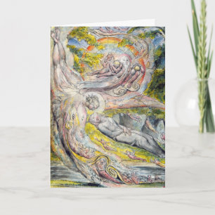 Cartes Pour Fêtes Annuelles William Blake Card : Le mystère de Milton