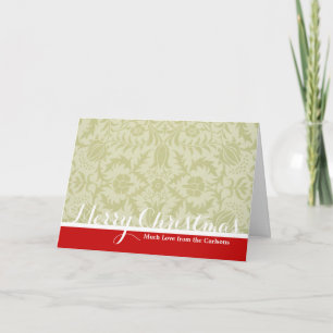 Cartes Pour Fêtes Annuelles William Morris Borge Mariage Soft Green