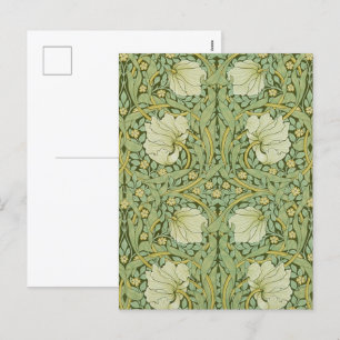 Cartes Pour Fêtes Annuelles William Morris Pimpernel Fond d'écran bleu Floral