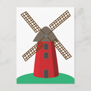 Cartes Pour Fêtes Annuelles Windmill