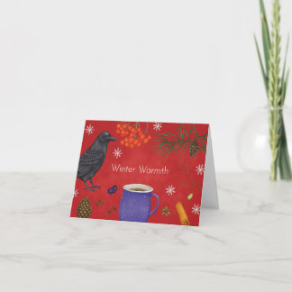 Cartes Pour Fêtes Annuelles Winter Warming, collection de contes d'hiver