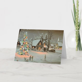 Cartes Pour Fêtes Annuelles Winter Wonderland