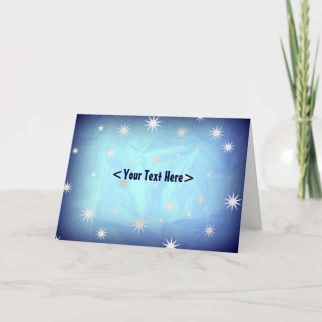 Cartes Pour Fêtes Annuelles Winter Wonderland (Devant)