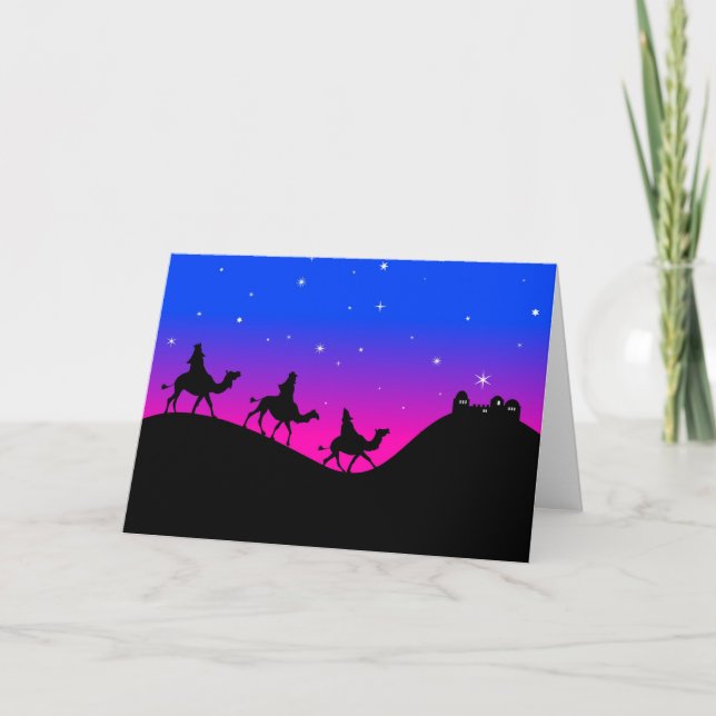 Cartes Pour Fêtes Annuelles Wiseur (Devant)