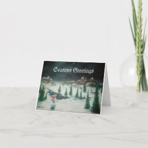 Cartes Pour Fêtes Annuelles Wonderland