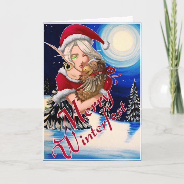 Cartes Pour Fêtes Annuelles WoW Winterfest Card (Devant)