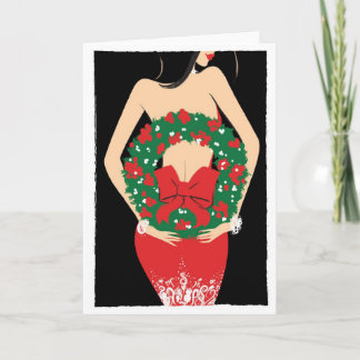 Cartes Pour Fêtes Annuelles Wreath