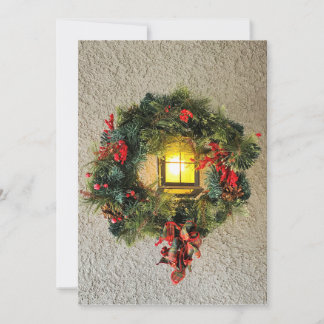 Cartes Pour Fêtes Annuelles Wreath