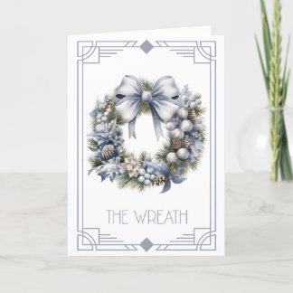 Cartes Pour Fêtes Annuelles Wreath de Noël