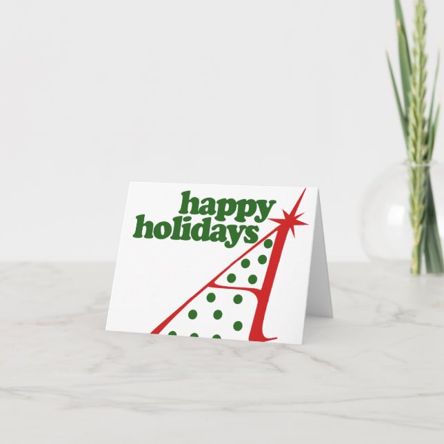 Cartes Pour Fêtes Annuelles Xmas athée (Devant)
