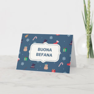 Cartes Pour Fêtes Annuelles xmas buona Befana