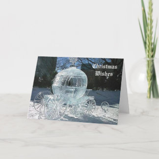 Cartes Pour Fêtes Annuelles Xmas (Entraîneur Blanche Neige)