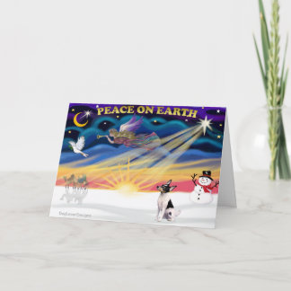 Cartes Pour Fêtes Annuelles Xmas Sunrise - Terrier Fox Jouet