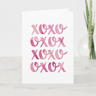 Cartes Pour Fêtes Annuelles xoxo lotion valentine greeting card