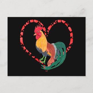 CARTES POUR FÊTES ANNUELLES YOKOHAMA CHICKEN HEART