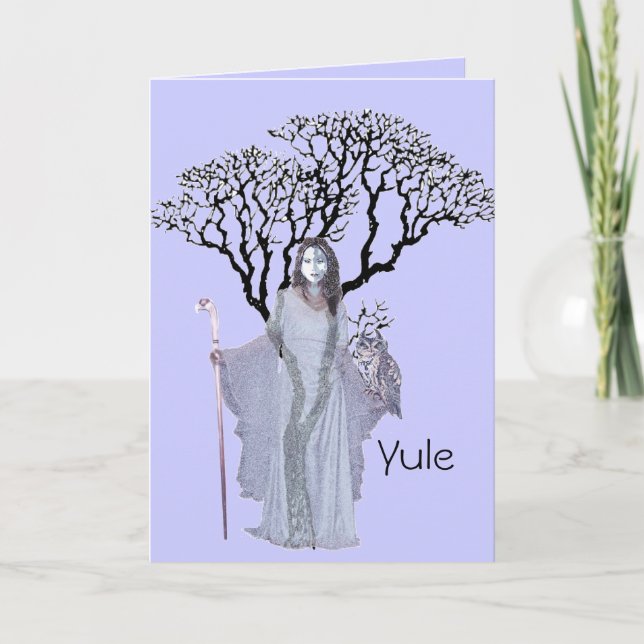 Cartes Pour Fêtes Annuelles Yule - Bénédictions d'Hécate (Devant)