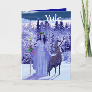 Cartes Pour Fêtes Annuelles Yule-Ensemble