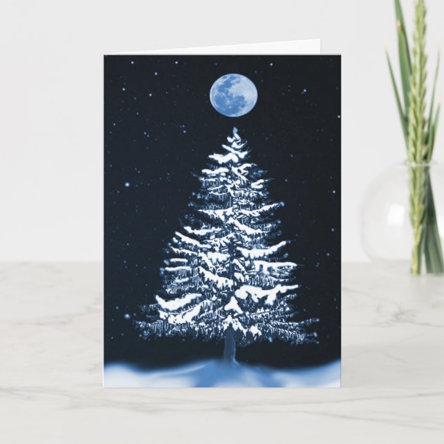 Cartes Pour Fêtes Annuelles Yule, non décoré (Devant)