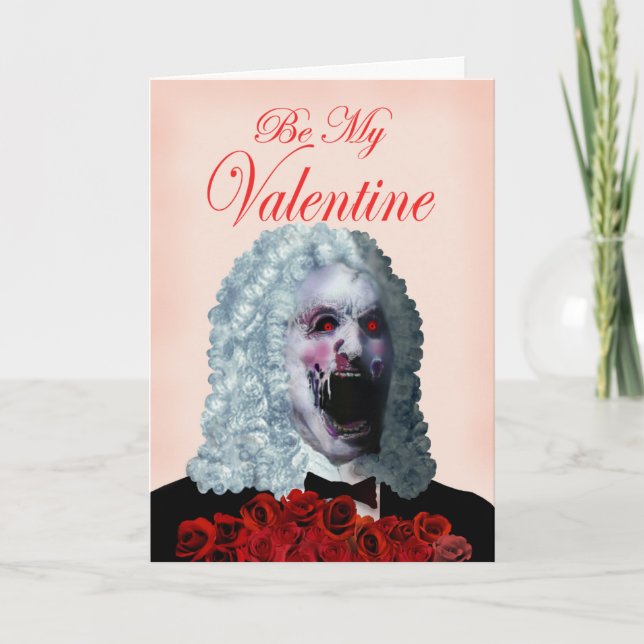 Cartes Pour Fêtes Annuelles Zombi Valentine (Devant)