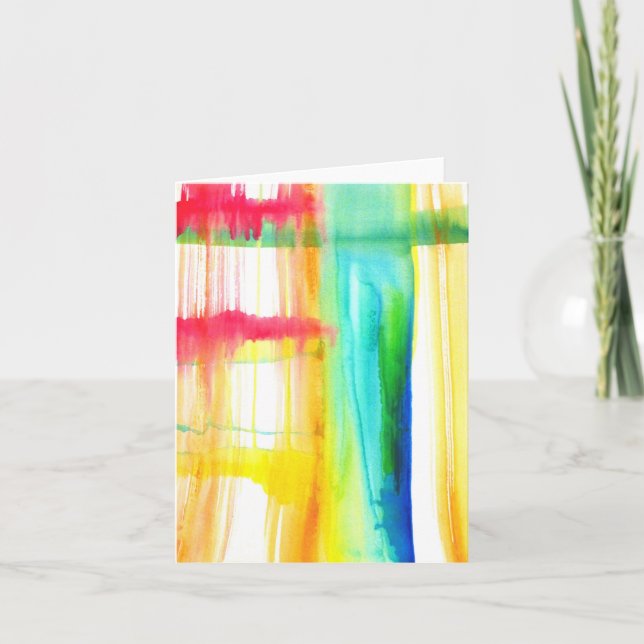 Cartes pour notes aquarelle (Devant)