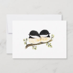 Cartes pour notes blancs de poulet