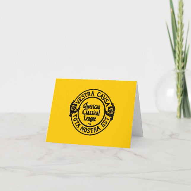 Cartes pour notes d'ACL (Devant)