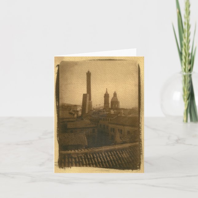 Cartes pour notes de dessus de toit de Bologna (Devant)