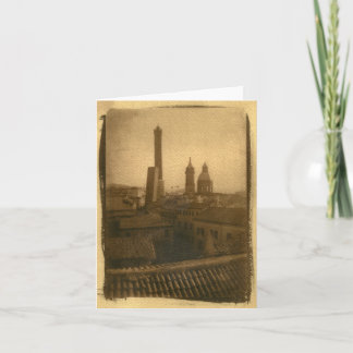 Cartes pour notes de dessus de toit de Bologna