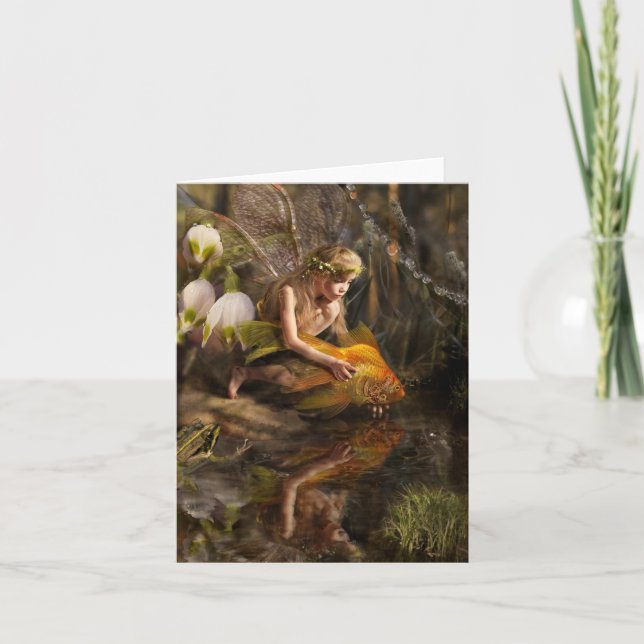 Cartes pour notes de fée de l'eau (Devant)