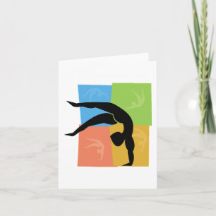 Cartes pour notes de gymnastique