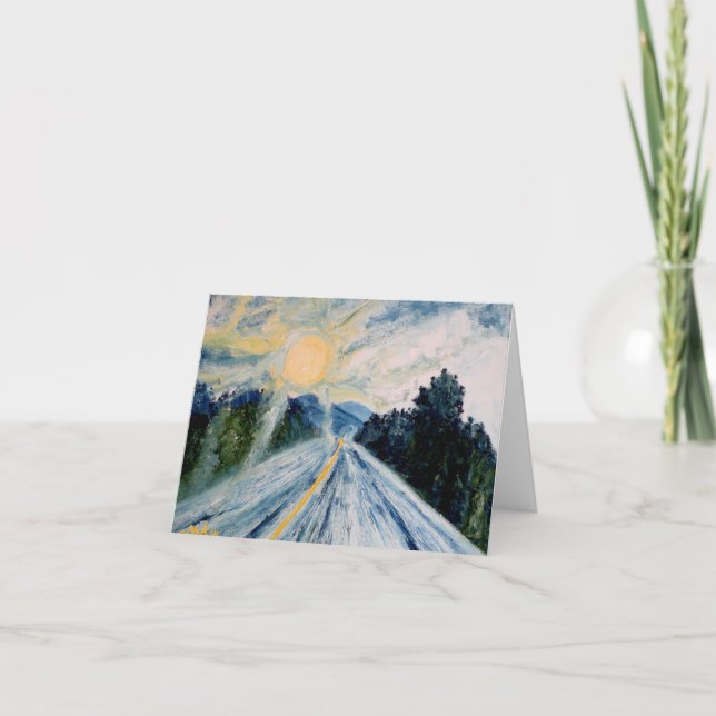 Cartes pour notes de la route ouverte (Devant)